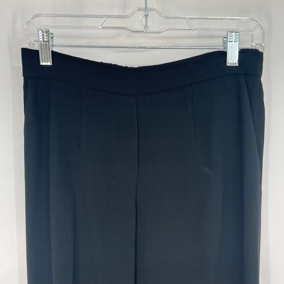 Babaton Aritzia Cohen Pants Women's Size 4 Black Crop Tailored Mid Rise Workwear - Picture 4 of 10